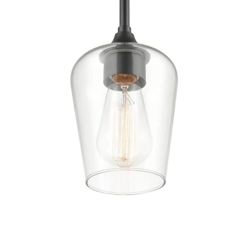 1-Light 5 in. Matte Black Mini Pendant by Millennium Lighting 2 1-Light 5 in. Matte Black Mini Pendant by Millennium Lighting - Image 2