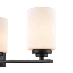 31.125 in. 4-Light Matte Black Vanity Light by Millennium Lighting -Millennium Lighting Shop matte black millennium lighting vanity lighting 3184 mb 44 1000