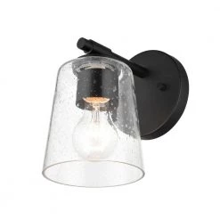5 in. 1-Light Matte Black Sconce by Millennium Lighting