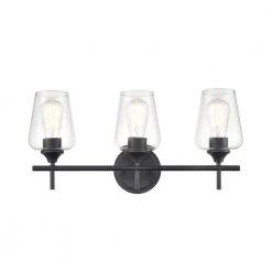 3-Light 22 in. Matte Black Vanity Light by Millennium Lighting 5 3-Light 22 in. Matte Black Vanity Light by Millennium Lighting -Millennium Lighting Shop matte black millennium lighting vanity lighting 9703 mb 4f 1000