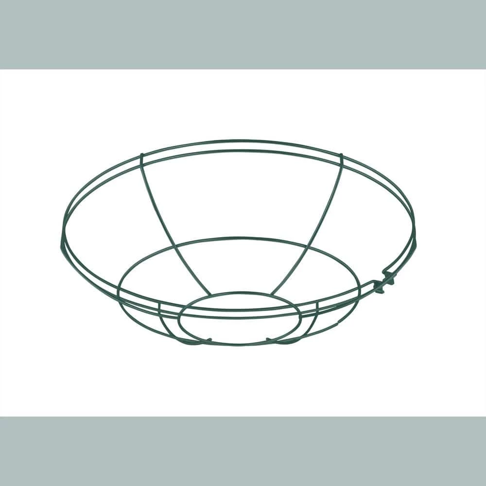 R 17 in. Satin Green Wire Guard by Millennium Lighting 1 R 17 in. Satin Green Wire Guard by Millennium Lighting