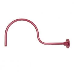 R Series 30 in. Long Satin Red Goose Neck Stem by Millennium Lighting