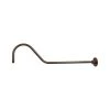 R Series 41 in. Long Architectural Bronze Goose Neck Stem by Millennium Lighting