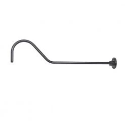 R Series 41 in. Long Satin Black Goose Neck Stem by Millennium Lighting