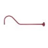 R Series 41 in. Long Satin Red Goose Neck Stem by Millennium Lighting