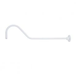 R Series 41 in. Long White Goose Neck Stem by Millennium Lighting