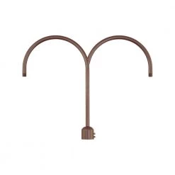 26 in. 2-Light Architectural Bronze Post Adapter by Millennium Lighting