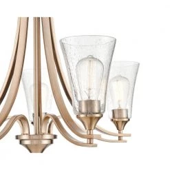 Natalie 27.75 in. 5-Light Modern Gold Chandelier Light with Clear Seeded Shade by Millennium Lighting 8 Natalie 27.75 in. 5-Light Modern Gold Chandelier Light with Clear Seeded Shade by Millennium Lighting -Millennium Lighting Shop modern gold millennium lighting chandeliers 1465 mg 1f 1000