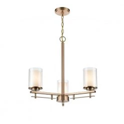 23 in. 3-Light Modern Gold Chandelier by Millennium Lighting -Millennium Lighting Shop modern gold millennium lighting chandeliers 5513 mg 4f 1000