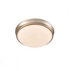 10 in. 1-Light Modern Gold Flushmount by Millennium Lighting