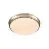12 in. 2-Light Modern Gold Flushmount by Millennium Lighting