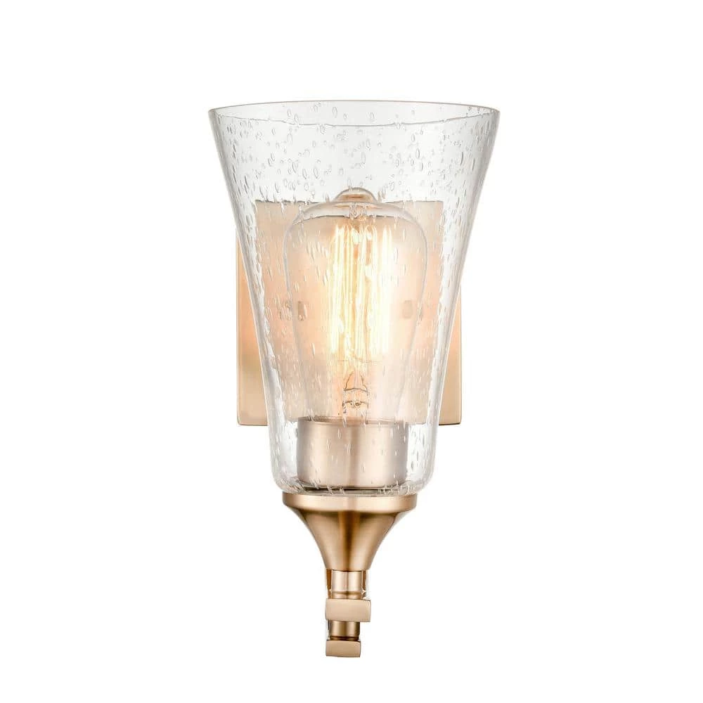 Natalie 1-Light 5 in. Modern Gold Hardwired Wall Sconce (1-Pack) by Millennium Lighting 4 Natalie 1-Light 5 in. Modern Gold Hardwired Wall Sconce (1-Pack) by Millennium Lighting - Image 4