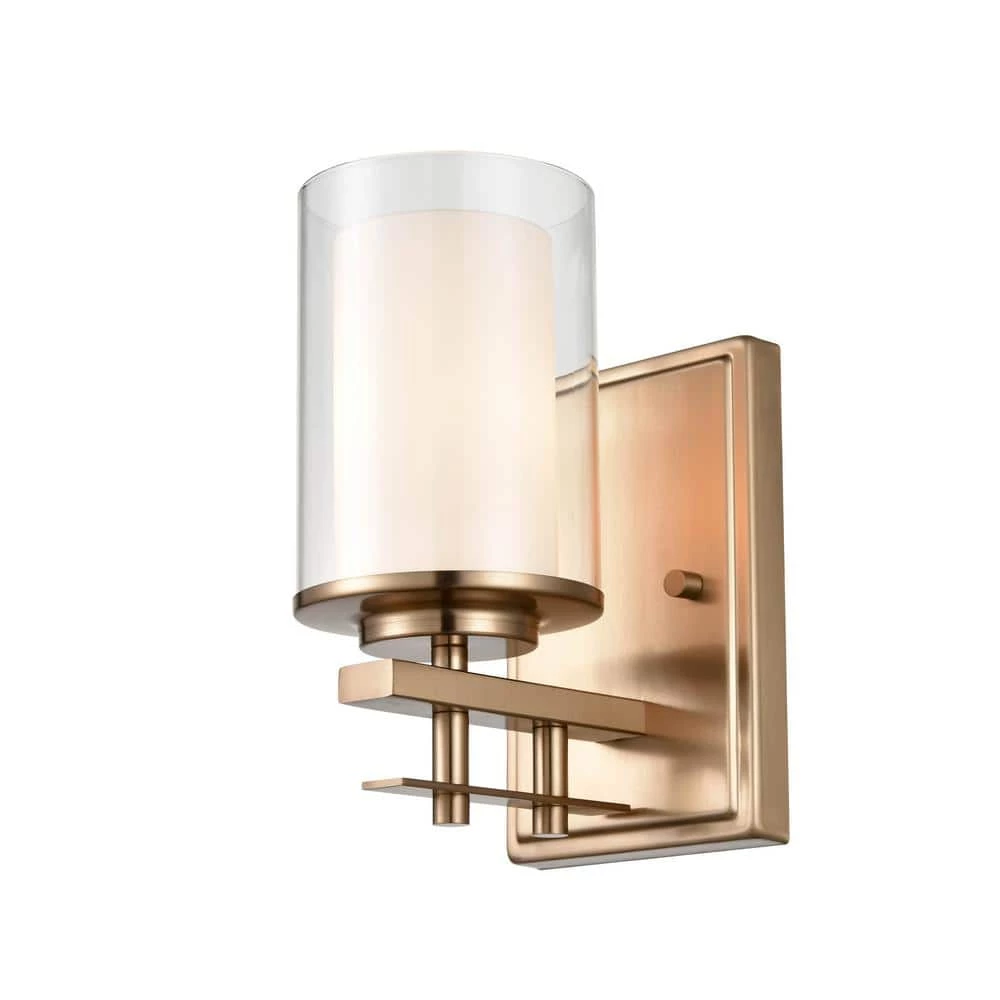 4.75 in. 1-Light Modern Gold Sconce by Millennium Lighting 1 4.75 in. 1-Light Modern Gold Sconce by Millennium Lighting