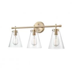 27 in. 3-Light Modern Gold Vanity Light by Millennium Lighting