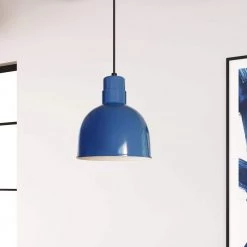 R Series 1-Light 13 in. Navy Blue Pendant by Millennium Lighting 5 R Series 1-Light 13 in. Navy Blue Pendant by Millennium Lighting -Millennium Lighting Shop navy blue millennium lighting chandeliers rdbc12 nb 4f 1000