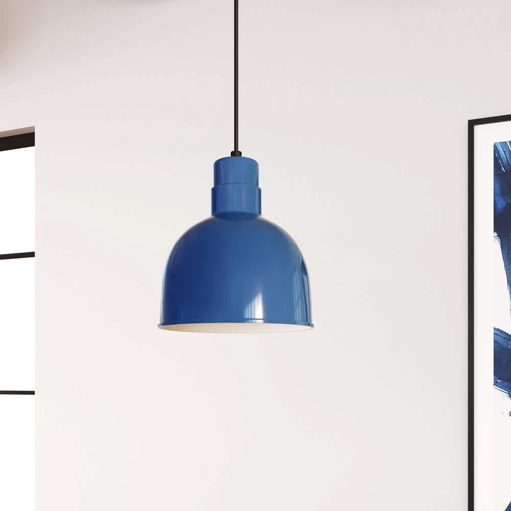 R Series 1-Light 13 in. Navy Blue Pendant by Millennium Lighting 3 R Series 1-Light 13 in. Navy Blue Pendant by Millennium Lighting - Image 3