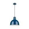 R Series 1-Light 13 in. Navy Blue Pendant by Millennium Lighting