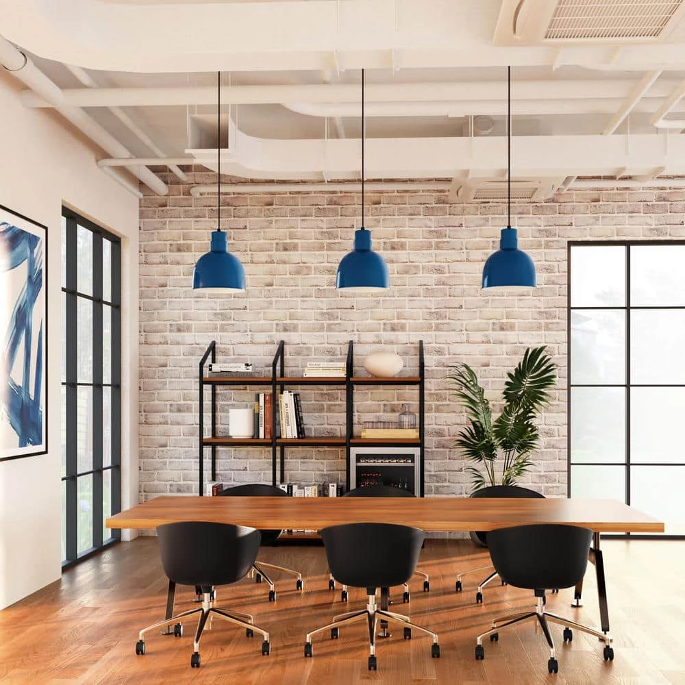 R Series 1-Light 13 in. Navy Blue Pendant by Millennium Lighting 2 R Series 1-Light 13 in. Navy Blue Pendant by Millennium Lighting - Image 2