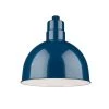R Series 1-Light 12 in. W Navy Blue Outdoor Bowl Shade Pendant by Millennium Lighting
