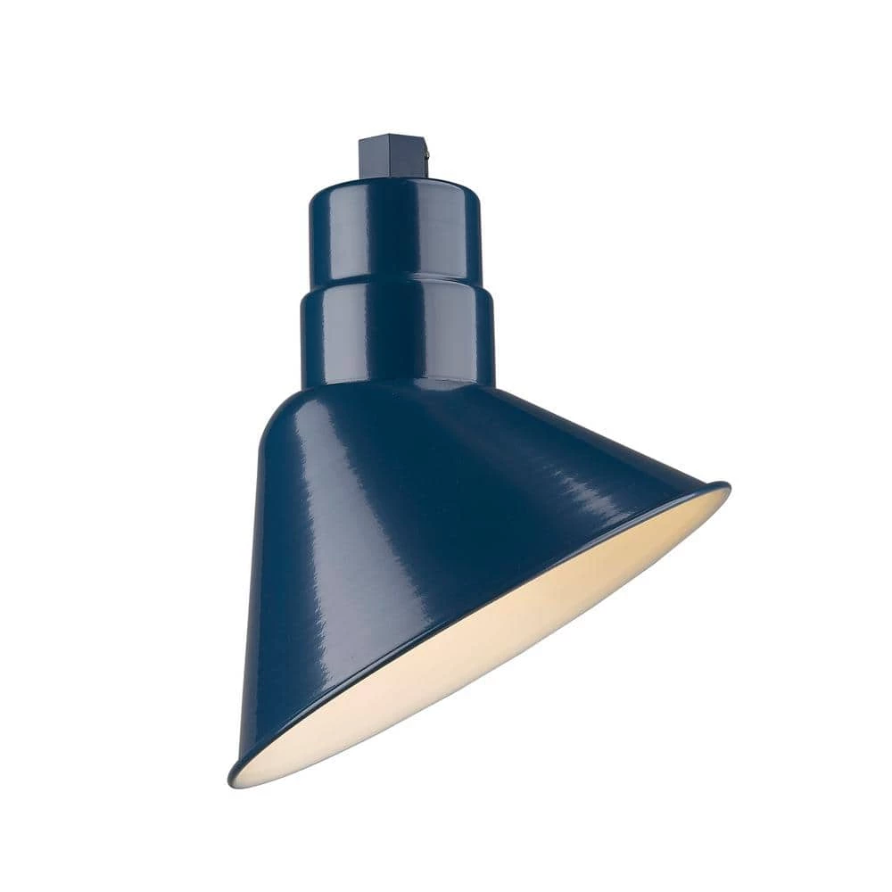 R Series 1-Light 11 in. Navy Blue Angle Shade by Millennium Lighting 1 R Series 1-Light 11 in. Navy Blue Angle Shade by Millennium Lighting