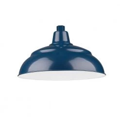 R Series 1-Light 15 in. Navy Blue Warehouse Shade by Millennium Lighting