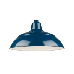 R Series 1-Light 18 in. Navy Blue Warehouse Shade by Millennium Lighting