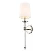 6.5 in. 1-Light Polished Nickel Sconce by Millennium Lighting