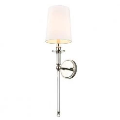 6.5 in. 1-Light Polished Nickel Sconce by Millennium Lighting