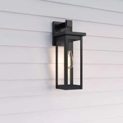 1-Light Powder Coat Black Outdoor Wall-Light Sconce with Clear Glass by Millennium Lighting 7 1-Light Powder Coat Black Outdoor Wall-Light Sconce with Clear Glass by Millennium Lighting -Millennium Lighting Shop powder coat black millennium lighting outdoor sconces 2601 pbk a0 1000