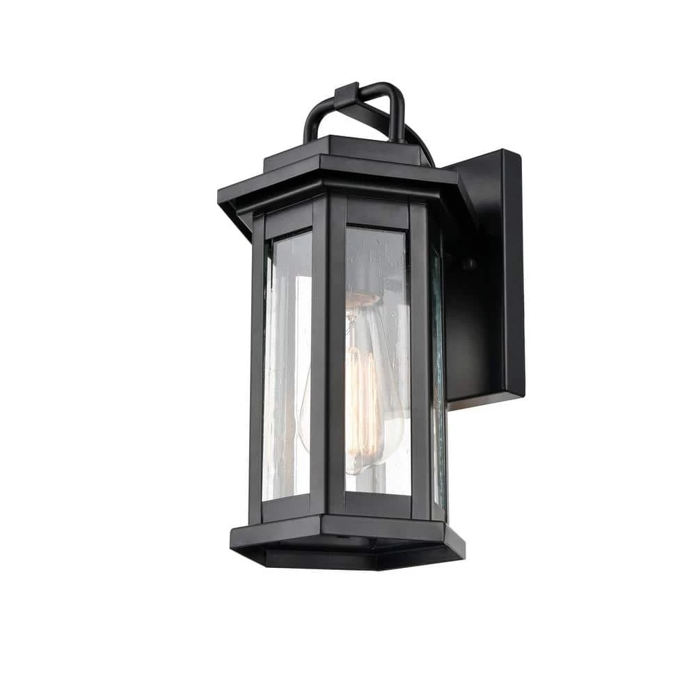 1-Light 12 in. Powder Coat Black Outdoor Wall Sconce by Millennium Lighting 1 1-Light 12 in. Powder Coat Black Outdoor Wall Sconce by Millennium Lighting