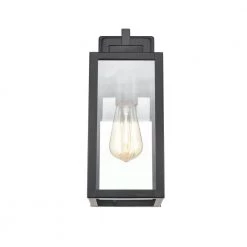 1-Light 5 in. Powder Coat Black Outdoor by Millennium Lighting 5 1-Light 5 in. Powder Coat Black Outdoor by Millennium Lighting -Millennium Lighting Shop powder coat black millennium lighting outdoor sconces 60071 pbk 4f 1000