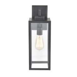 1-Light 6 in. Powder Coat Black Outdoor by Millennium Lighting 7 1-Light 6 in. Powder Coat Black Outdoor by Millennium Lighting -Millennium Lighting Shop powder coat black millennium lighting outdoor sconces 60081 pbk 1f 1000