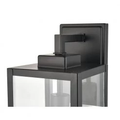 1-Light 6 in. Powder Coat Black Outdoor by Millennium Lighting 6 1-Light 6 in. Powder Coat Black Outdoor by Millennium Lighting -Millennium Lighting Shop powder coat black millennium lighting outdoor sconces 60081 pbk 4f 1000