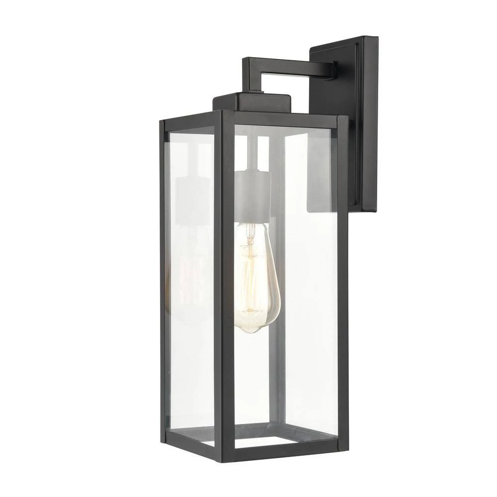 1-Light 6 in. Powder Coat Black Outdoor by Millennium Lighting 2 1-Light 6 in. Powder Coat Black Outdoor by Millennium Lighting - Image 2