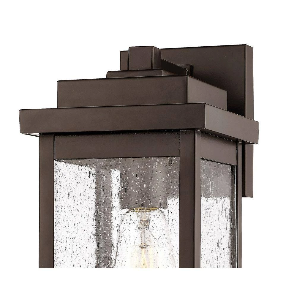 1-Light 7.5 in. Powder Coat Bronze Outdoor Sconce Wall Lantern by Millennium Lighting 2 1-Light 7.5 in. Powder Coat Bronze Outdoor Sconce Wall Lantern by Millennium Lighting - Image 2