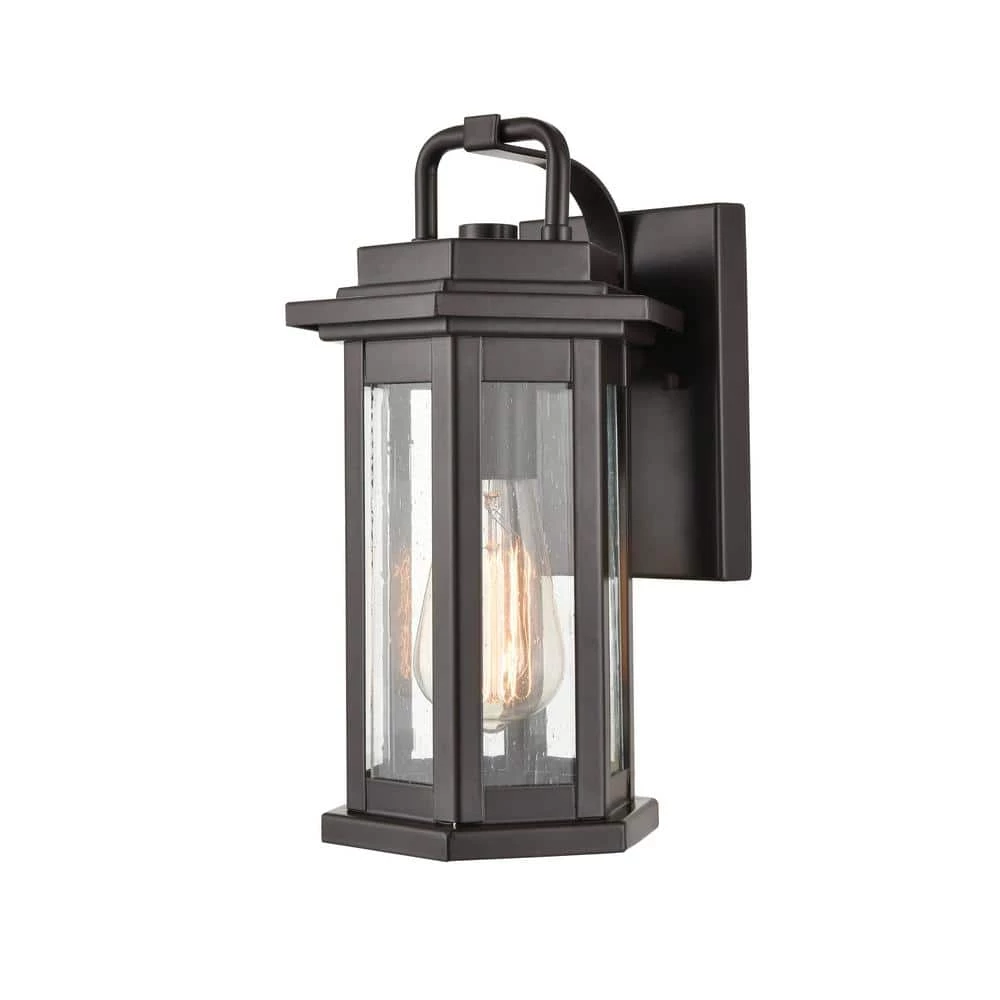 1-Light 12 in. Powder Coat Bronze Outdoor Wall Sconce by Millennium Lighting 1 1-Light 12 in. Powder Coat Bronze Outdoor Wall Sconce by Millennium Lighting