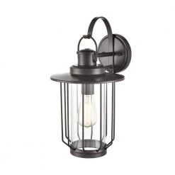 9 in.1-Light Powder Coat Bronze Outdoor Wall Sconce by Millennium Lighting