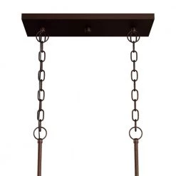 Milan Collection 5-Light Rubbed Bronze Island Fixture with Clear Glass by Millennium Lighting -Millennium Lighting Shop rubbed bronze millennium lighting chandeliers 1975 rbz 1d 1000