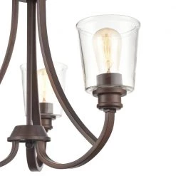 3-Lights 21.5 in. Rubbed Bronze Chandelier by Millennium Lighting -Millennium Lighting Shop rubbed bronze millennium lighting chandeliers 3623 rbz 1f 1000