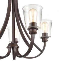5-Lights 25 in. Rubbed Bronze Chandelier by Millennium Lighting -Millennium Lighting Shop rubbed bronze millennium lighting chandeliers 3625 rbz 1f 1000