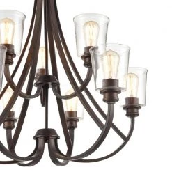 9-Lights 29.25 in. Rubbed Bronze Chandelier by Millennium Lighting 7 9-Lights 29.25 in. Rubbed Bronze Chandelier by Millennium Lighting -Millennium Lighting Shop rubbed bronze millennium lighting chandeliers 3629 rbz 1f 1000