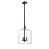 12 in. 3-Light Rubbed Bronze Pendant by Millennium Lighting