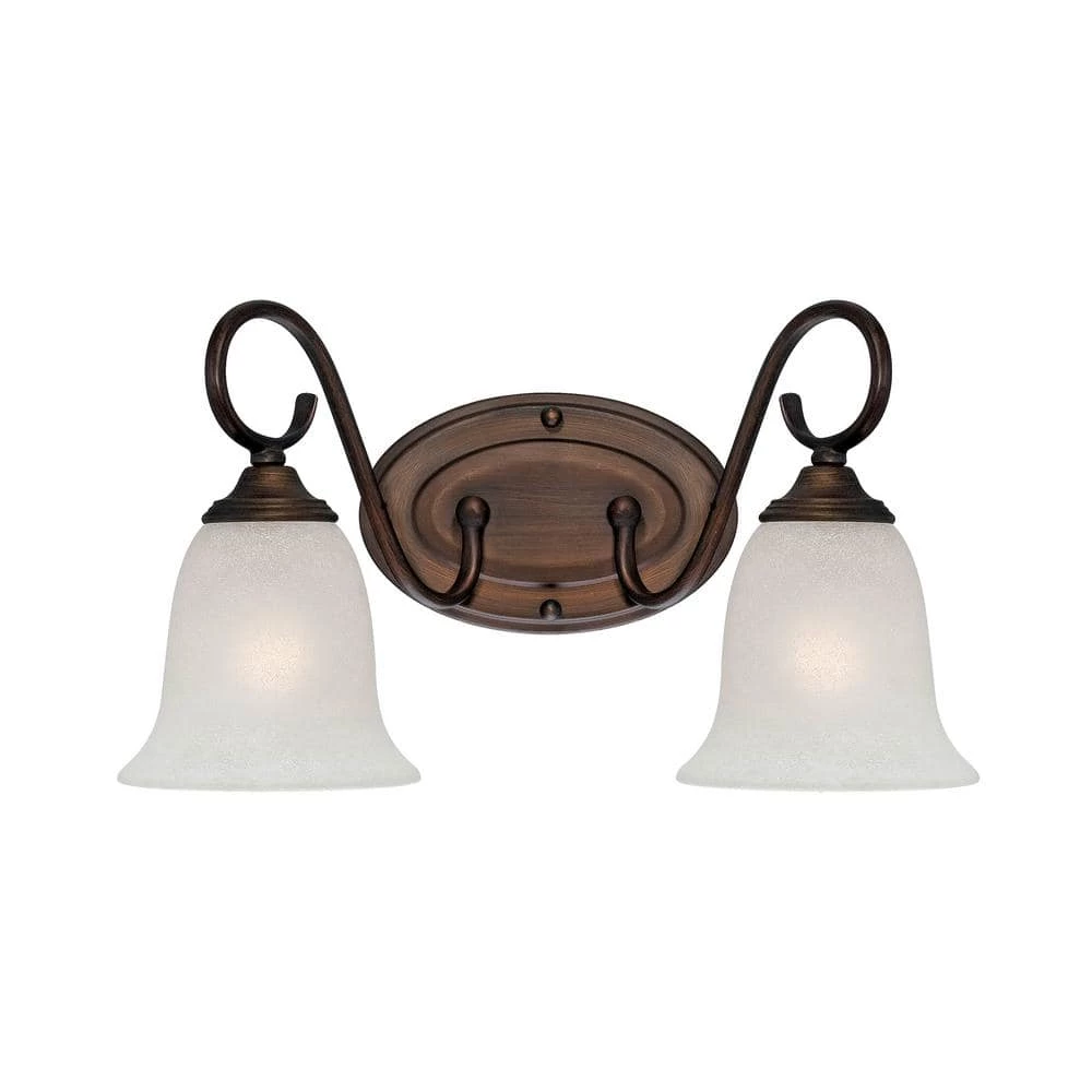9 in. 2-Light Rubbed Bronze Vanity Light by Millennium Lighting 1 9 in. 2-Light Rubbed Bronze Vanity Light by Millennium Lighting