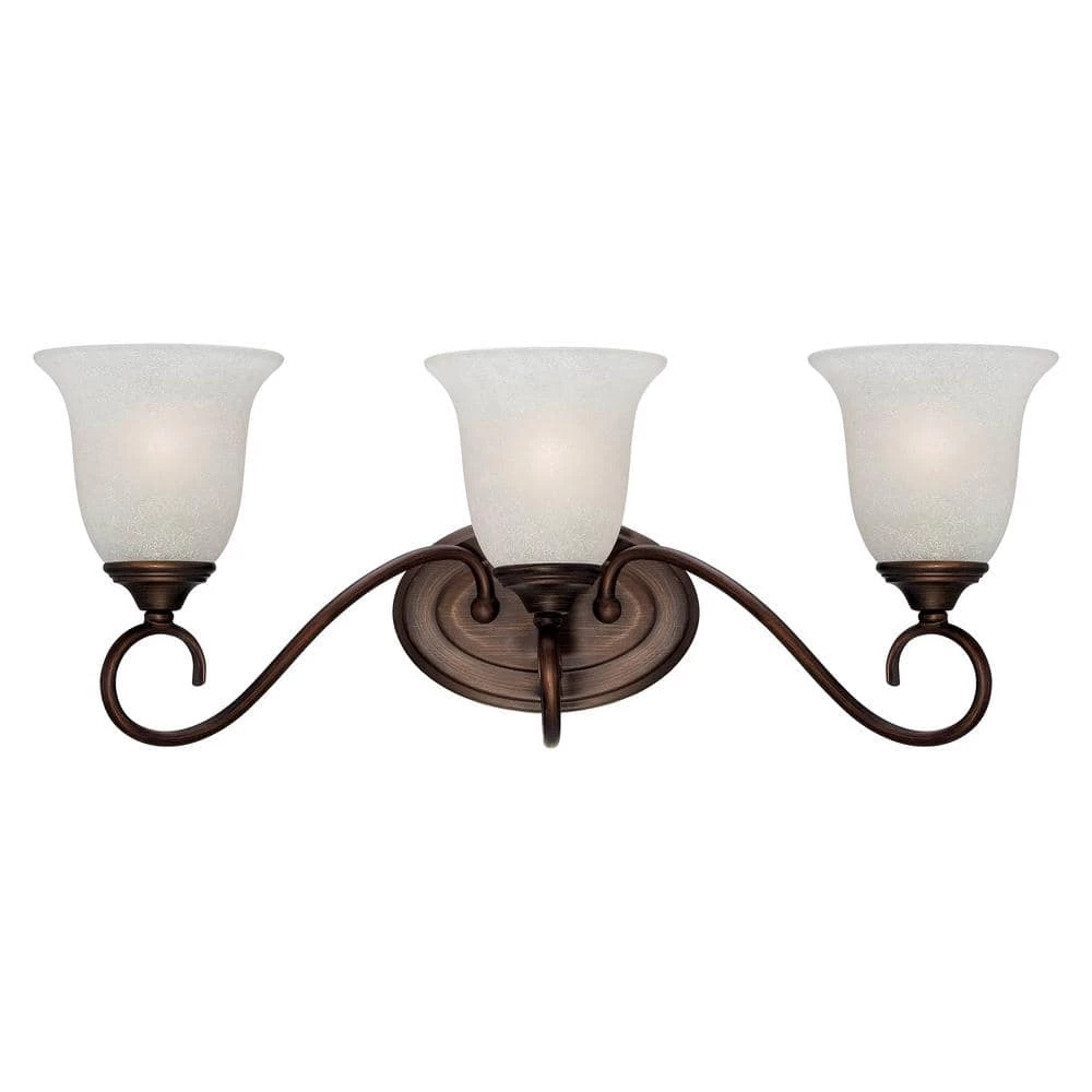 9 in. 3-Light Rubbed Bronze Vanity Light by Millennium Lighting 1 9 in. 3-Light Rubbed Bronze Vanity Light by Millennium Lighting