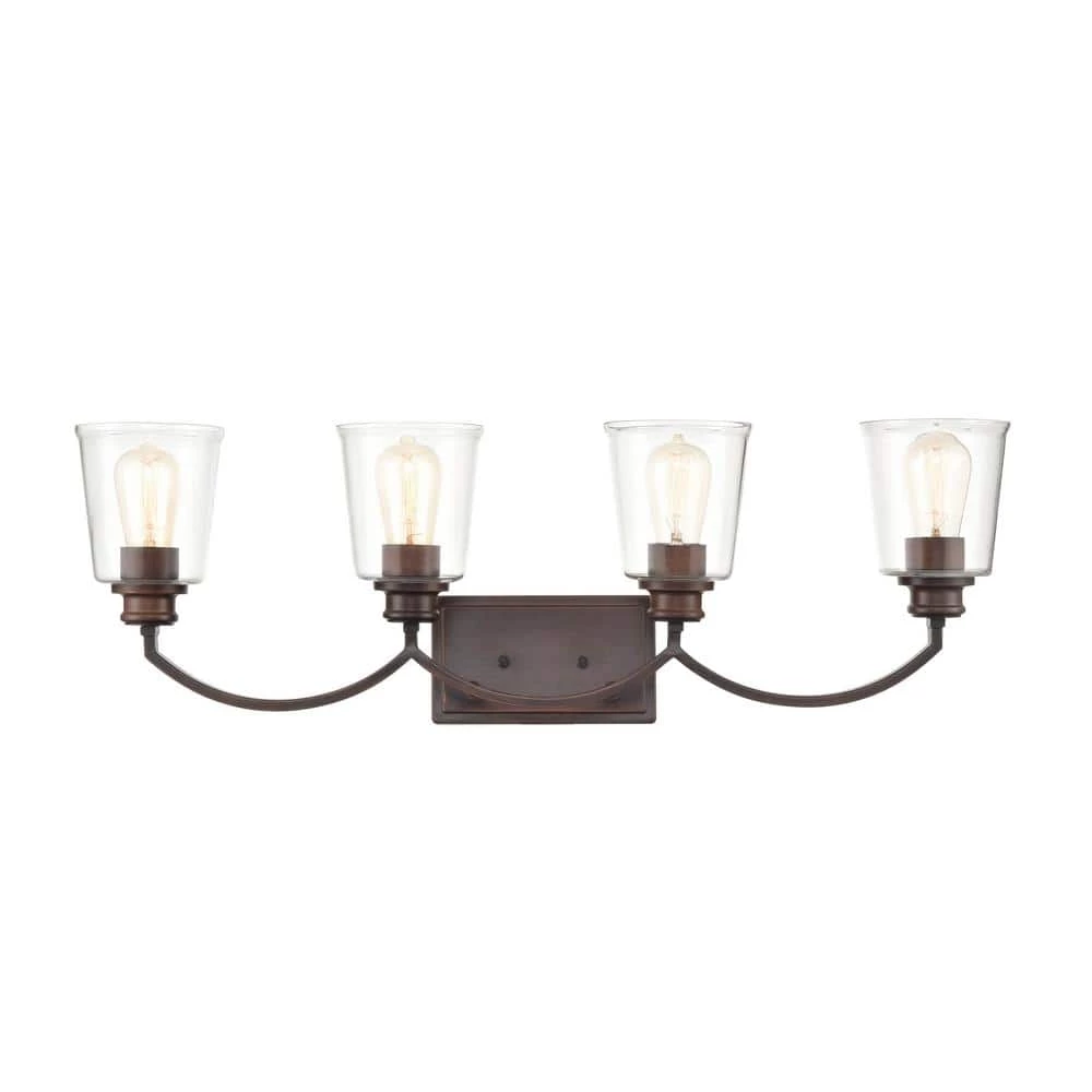 31 in. 4-Light Rubbed Bronze Vanity Light by Millennium Lighting 2 31 in. 4-Light Rubbed Bronze Vanity Light by Millennium Lighting - Image 2