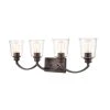 31 in. 4-Light Rubbed Bronze Vanity Light by Millennium Lighting