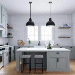 R Series 12 in. Wide 1-Light Satin Black Pendant by Millennium Lighting -Millennium Lighting Shop satin black millennium lighting chandeliers rdbc12 sb 44 1000