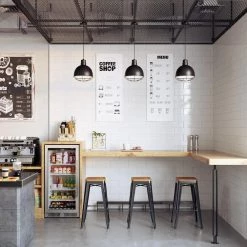 R Series 12 in. Wide 1-Light Satin Black Pendant by Millennium Lighting -Millennium Lighting Shop satin black millennium lighting chandeliers rdbc12 sb 4f 1000