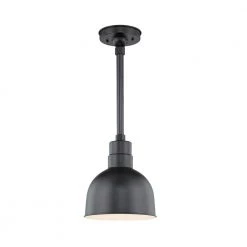 R Series 1-Light 10 in. W Satin Black Outdoor Bowl Shade Pendant by Millennium Lighting -Millennium Lighting Shop satin black millennium lighting chandeliers rdbs10 sb c3 1000