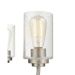 Moven 3-Light 18 in. Satin Nickel Chandelier with Clear Seeded Glass by Millennium Lighting 5 Moven 3-Light 18 in. Satin Nickel Chandelier with Clear Seeded Glass by Millennium Lighting -Millennium Lighting Shop satin nickel millennium lighting chandeliers 9603 sn 1f 1000
